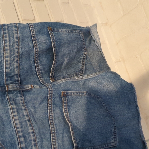 Madewell Adirondack Short Overalls In - Picture 4 of 5